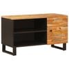 vidaXL TV Cabinet Brown 80 x 33 x 46 cm Solid Mango Wood