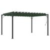 vidaXL Gazebo with Louvered Roof Green 3 x 4 x 2.14 m