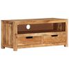 vidaXL TV Cabinet 88x35x40 cm Solid Wood Acacia