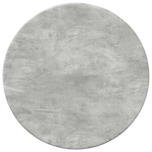 vidaXL Table Top &Oslash; 30 x 1.5 cm Round Engineered Wood Concrete Grey