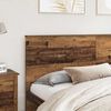 vidaXL Headboard with Headboard Old Wood 200 cm Engineered wood