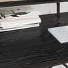 vidaXL Desk Black Oak 80 x 50 x 90 cm Engineered Wood
