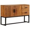 vidaXL Sideboard Brown 110x30x70 cm Solid Wood Acacia