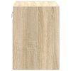 vidaXL Garage Wall Cabinets 2 pcs Sonoma Oak Engineered Wood