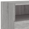vidaXL 5 Piece TV Wall Units Grey Sonoma Engineered Wood
