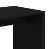 vidaXL Nesting Table 3 pcs Black Oak Engineered Wood