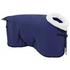 vidaXL Horse Blanket Navy Blue 95 cm Polar fleece