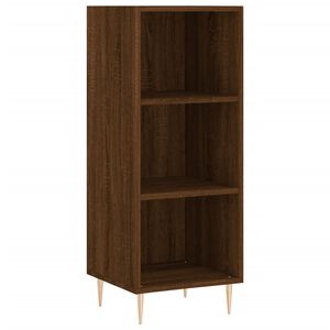 vidaXL Sideboard Brown Oak 34.5x32.5x90 cm Engineered Wood