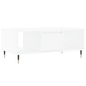 vidaXL Coffee Table White 90x50x36.5 cm Engineered Wood
