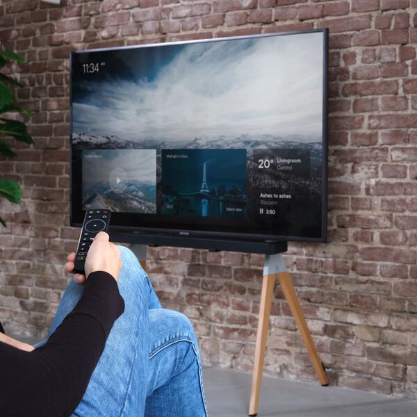 One For All Falcon TV Stand 32 - 70 Light Brown