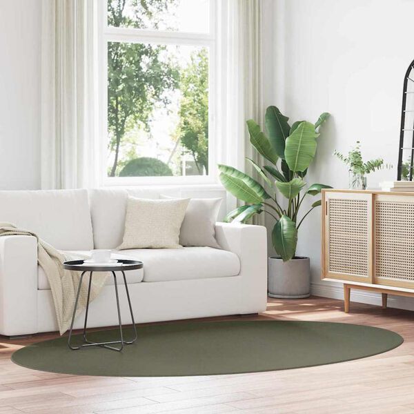 vidaXL Carpet HUARTE Forest Green 230 x 160 cm 100% Polyester