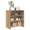 vidaXL Sideboard Brown 70 x 41 x 75 cm Engineered Wood