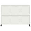 vidaXL Sideboard White 100.5x39x72 cm Steel