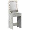 vidaXL Dressing Table Concrete Grey 50 x 41 x 135 cm Engineered Wood