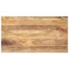 vidaXL Table Top 100x70x3.8 cm Rectangular Solid Wood Mango