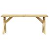 vidaXL Garden Bench 110 cm Impregnated Pinewood