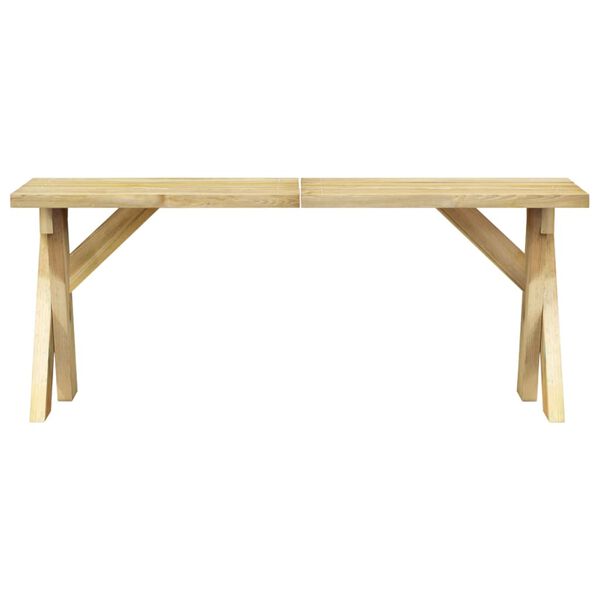 vidaXL Garden Bench 110 cm Impregnated Pinewood