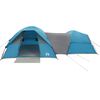 vidaXL Camping Tent 5-Person Blue Waterproof