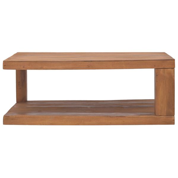 vidaXL Coffee Table 90x50x35 cm Solid Teak Wood