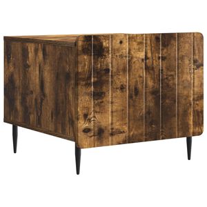 vidaXL Coffee Table Smoked Oak 49 x 50 x 42 cm Engineered Wood