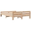 vidaXL Bed Frame without Mattress 160x200 cm Solid Wood Pine