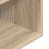 vidaXL Bedside Cabinets with Drawer 2 pcs Sonoma Oak 35x34x66.5 cm