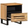 vidaXL Bedside Cabinets 2 pcs 40x33x46 cm Solid Wood Rough Mango