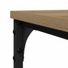 vidaXL Side Table Artisan Oak 50 x 35 x 52 cm Engineered Wood