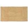 vidaXL Area Rug Beige 80 x 200 cm Jute
