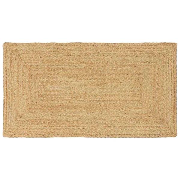 vidaXL Area Rug Beige 80 x 200 cm Jute