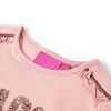 Kids' T-shirt with Long Sleeves Light Pink 116