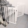 TRIXIE Dog Barrier 4-part MDF 60-160 cm White