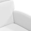 vidaXL Dining Chairs 2 pcs White 58 x 65 x 98 cm Faux leather
