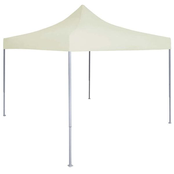 vidaXL Party Tent Folding Cream 291 x 291 x 315 cm Oxford Fabric