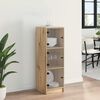 vidaXL Highboard Artisan Oak 35 x 37 x 109 cm Engineered Wood