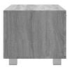 vidaXL TV Cabinet Grey Sonoma 140x40.5x35 cm Engineered Wood