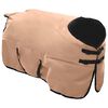 vidaXL Horse Blanket Cappuccino 105 cm Polyester