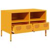vidaXL TV Cabinet Mustard Yellow 68x39x43.5 cm Cold-rolled Steel