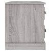 vidaXL Bedside Cabinet Grey Sonoma 60x39x45 cm