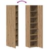 vidaXL Highboard Artisan Oak 40 x 42.5 x 185 cm