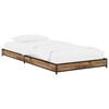 vidaXL Bed Frame Old Wood 80 x 200 cm Engineered Wood