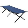 vidaXL Folding Camping Bed 2 pcs Blue 193 x 69 x 45 cm Oxford fabric