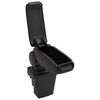 vidaXL Car Armrest Black 17x32x(37-53) cm ABS