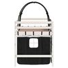 vidaXL Kids' Loft Bed with Tunnel without Mattress White&Black 80x200cm