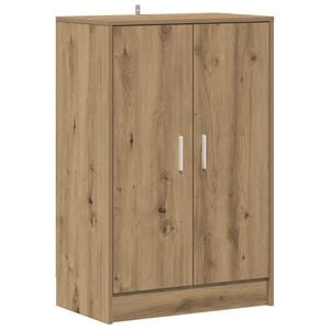 vidaXL Shoe Cabinet 60 x 35 x 92 cm Artisan Oak
