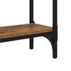 vidaXL Console Table Old Wood 100 x 22.5 x 75 cm Engineered Wood