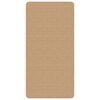 vidaXL Area Rug Jute with Latex Backing 80x160 cm Natural