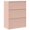 vidaXL Storage Cabinet Pink 80 x 40 x 105 cm Steel