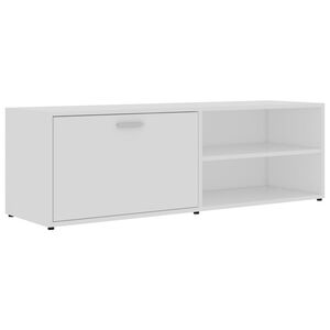 vidaXL TV Cabinet White 120x34x37 cm Engineered Wood