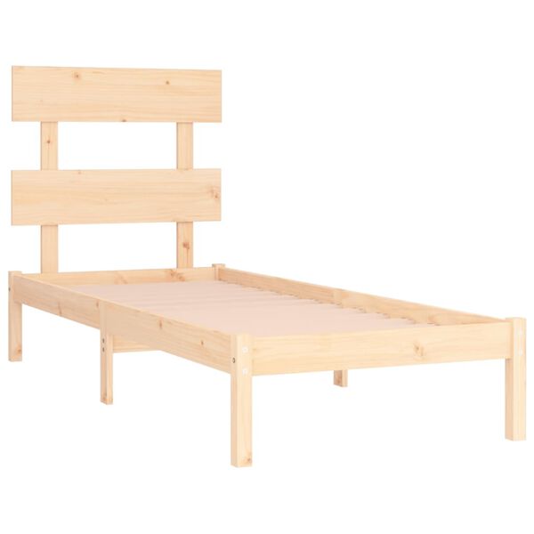 vidaXL Bed Frame without Mattres 90x200 cms Solid Wood